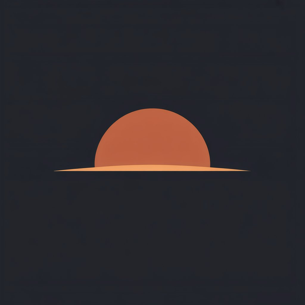 sunset. icon